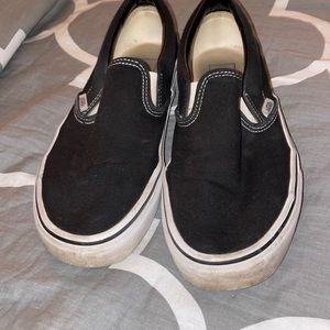 COPY - Black vans, worn a few times